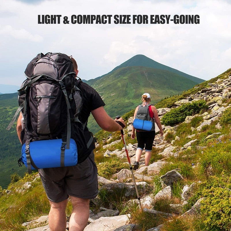 Air Mattress Sleeping Mat Outdoor Camping Pad Waterproof Inflatable Mattress Cushion for Backpacking Hiking Travel Beach