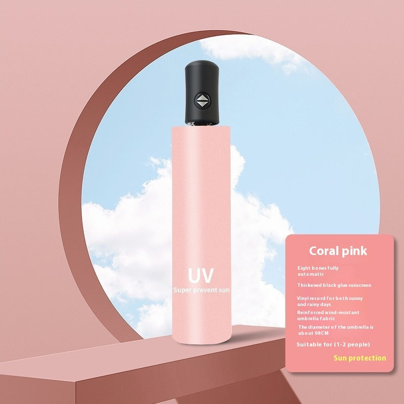 UV Protection Sunscreen Automatic Umbrella