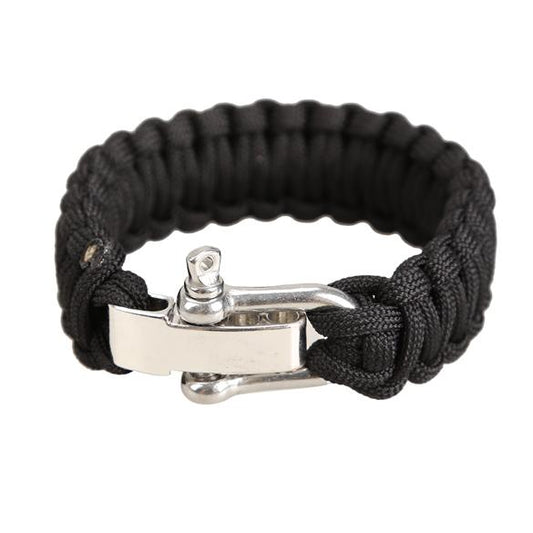 Adjustable Parachute Cord Tough 7-Strand Rope Bracelet Outdoor Survive Tool