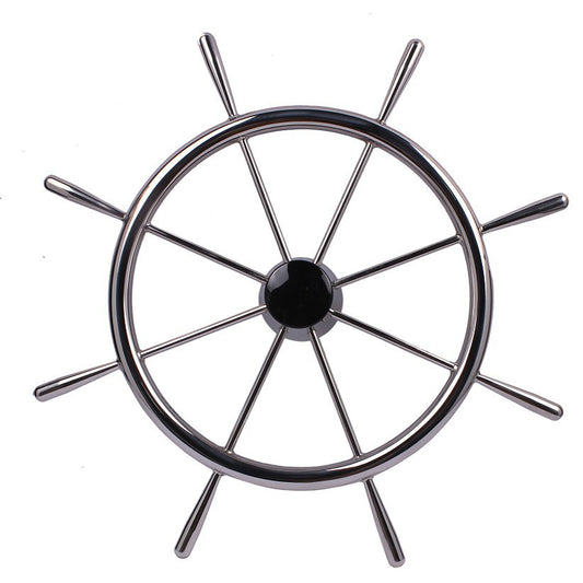 Stainless Steel Yacht Accessories Steering Wheel