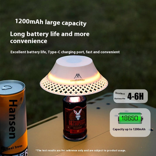 Wine Bottle Lampshade Outdoor Camping Lantern