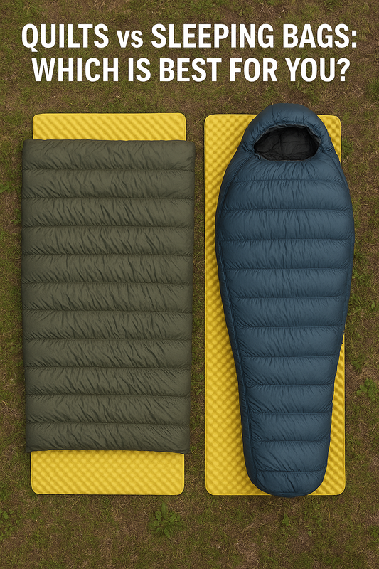 Quilts vs Sleeping Bags: 10 Key Differences to Help You Choose the Best Sleep System