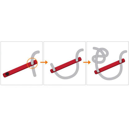 Shine trip 5pcs/lot Tent Stick Stopper Paracord Rope Regulating Buckle Cord Tensioner Adjustable Fixing Ring Travel kit Tent Accessories