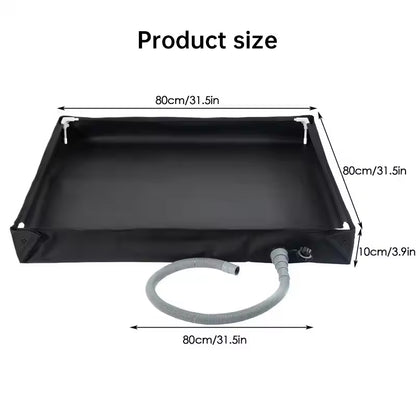 Folding Outdoor Camping Shower Tray Base  - for Pets & Travel