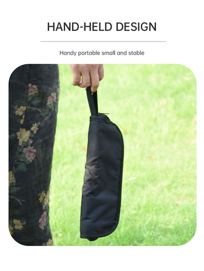 Aluminum alloy outdoor folding stool portable simple camping handbag stool folding seat camping fishing Mazar stool