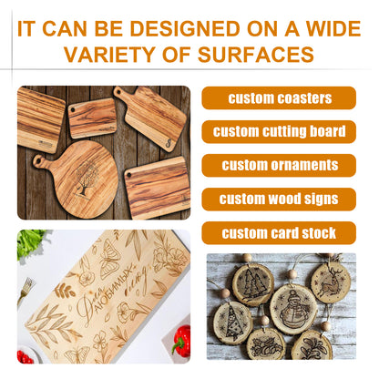 Jue-Fish Wood Burning Paste, Camping Outdoor Wood Cloth Combustion DIY Pyrography Wood Burning Paste
