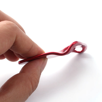 Aluminum Alloy Anti-Slip Buckle Outdoor Wind Rope Buckle Umbrella Rope Buckle Tent Canopy Adjustment Pull Rope Accessories Triangle Buckle