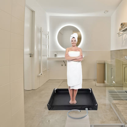 Folding Outdoor Camping Shower Tray Base  - for Pets & Travel