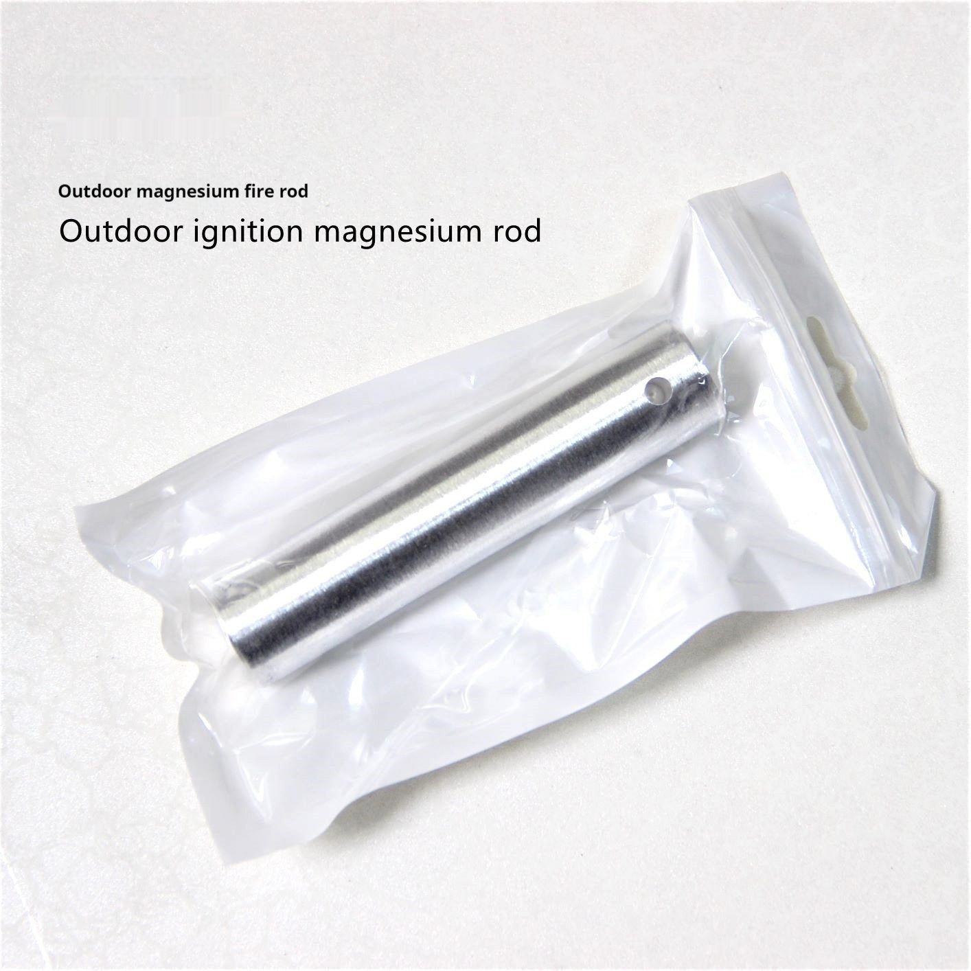 Outdoor Flint Ignition And Combustion Supporting Magnesium Rod
