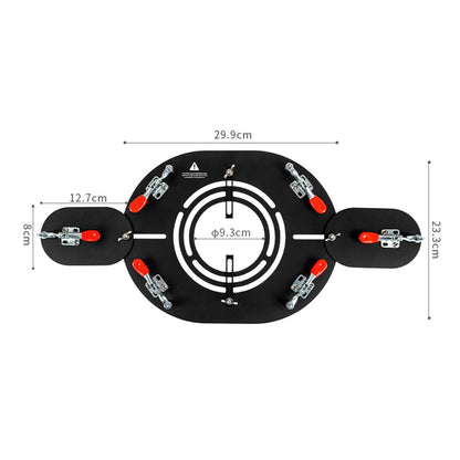 Stainless Steel Hot Tent Stove Jack Highly Flame Retardant for Fireplace Tent Accessory Camping Tent Accessories