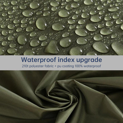 Waterproof Hooded Rain Coat/Poncho: Lightweight, for Outdoor Hiking/Fishing/Climbing (Unisex)