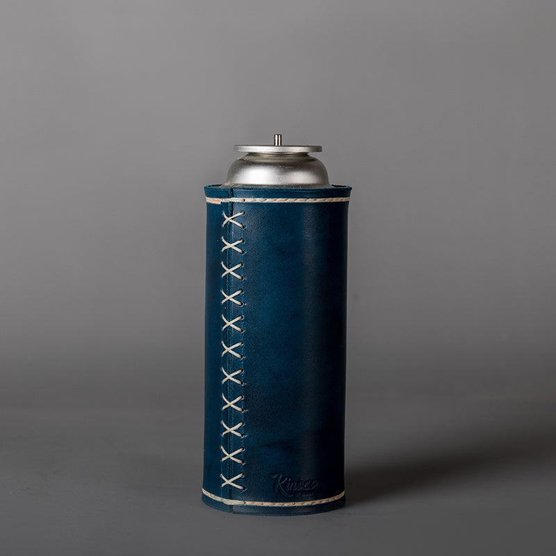 Retro Outdoor Tanned Leather Gas Tank Protective Cover