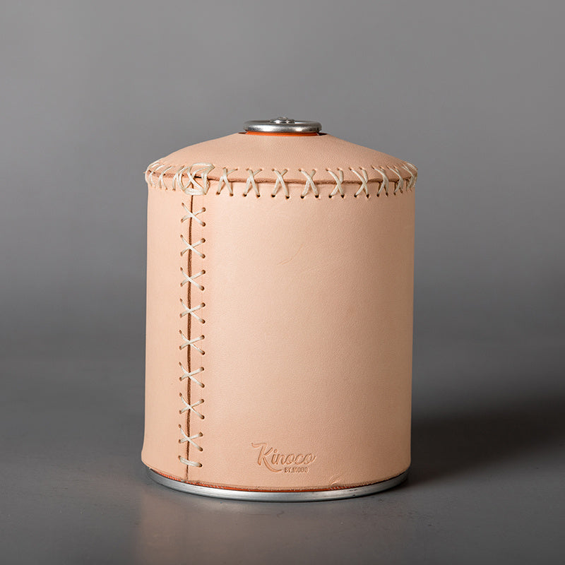 Retro Outdoor Tanned Leather Gas Tank Protective Cover