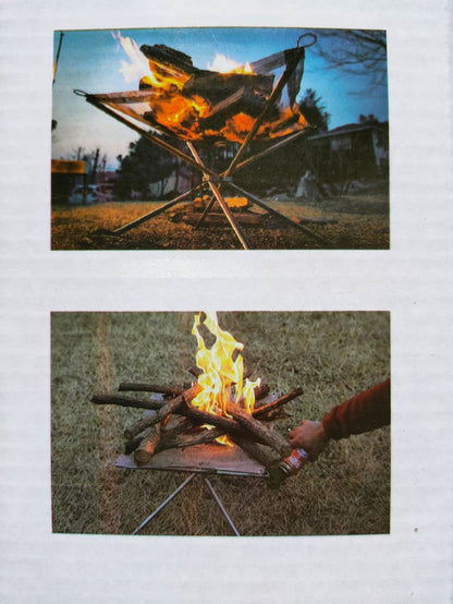 Portable Folding Campfire Stand