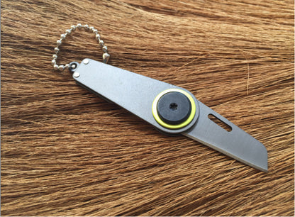 Foreign Trade Supply Knife Edc Carry-On Survival Folding Knife Outdoor Mini Keychain Pocket Knife Can Print Loog