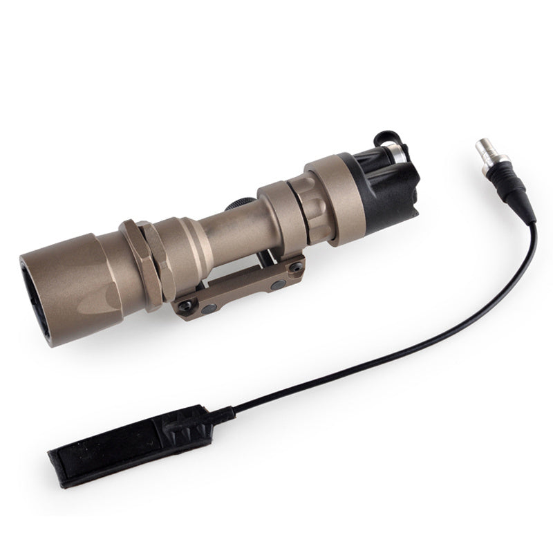 Waterproof glare flashlight