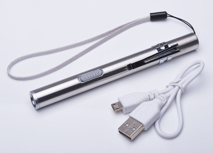 Outdoor mini double layer lamp beads LED flashlight