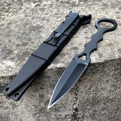 BM Butterfly 176 Small Straight Knife Outdoor Fishing Portable High Hardness Sharp Survival Knife