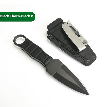 Outdoor Camping Portable High Hardness Small Straight Knife