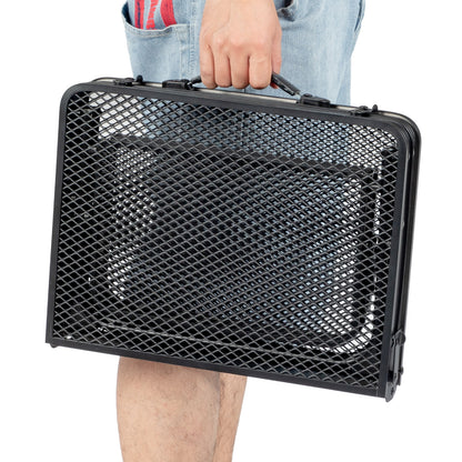 3ft Black Outdoor Folding Table