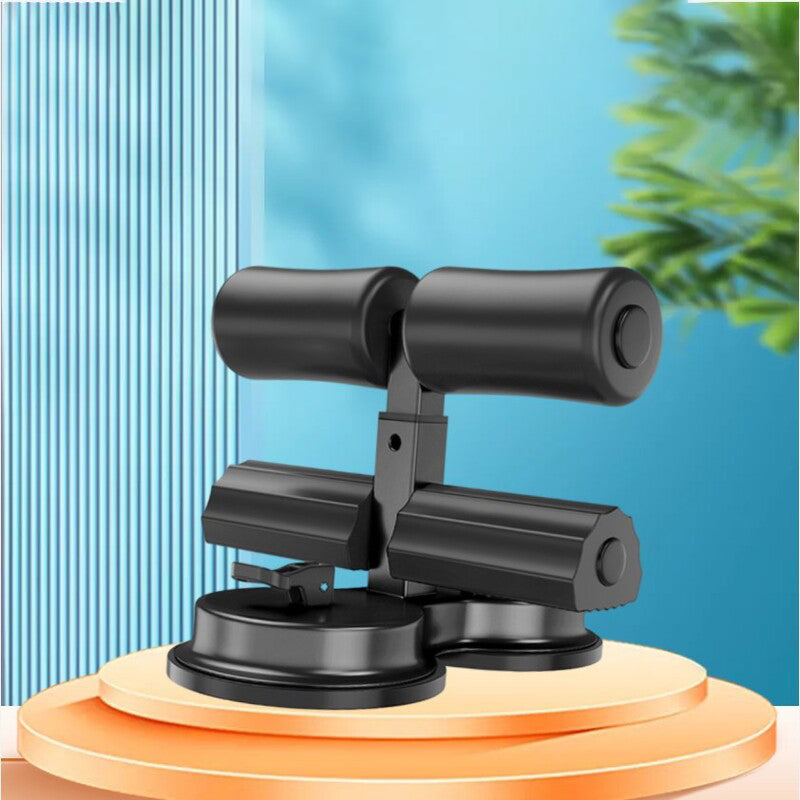 Portable Self-Suction Sit-up Bar Abdominal Core Trainer Movement Auxiliary Device Adjustable Sit Up Assistant