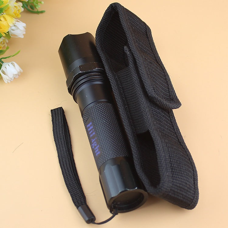 Factory made strong flashlight sleeve, nylon cloth cover, flashlight accessories can hang belt, durable