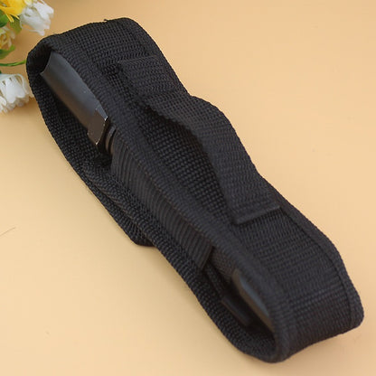 Factory made strong flashlight sleeve, nylon cloth cover, flashlight accessories can hang belt, durable