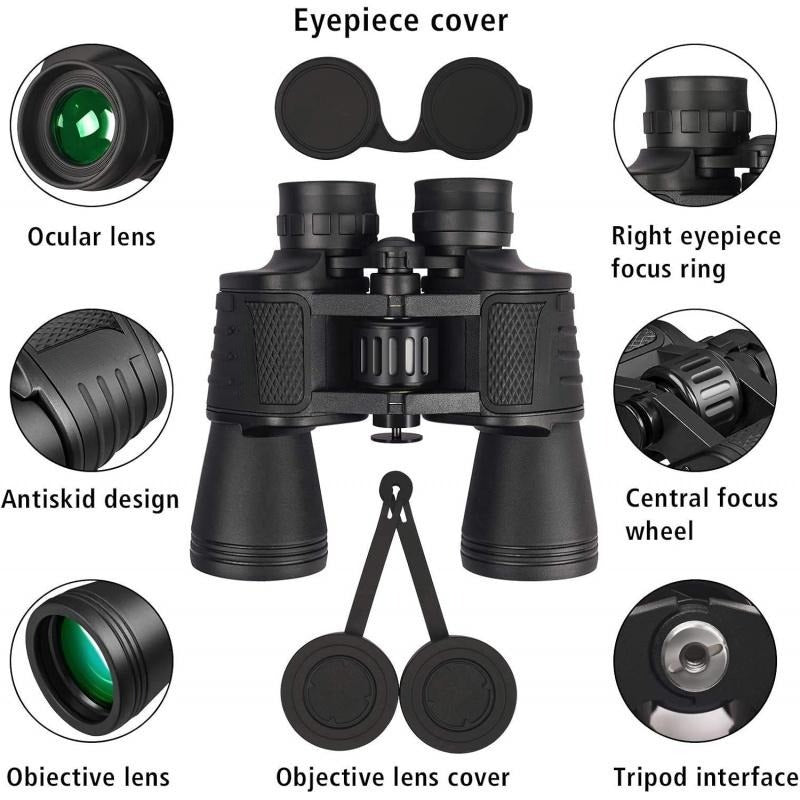 20X50 Outdoor Binoculars, High-power Outdoor Enthusiasts