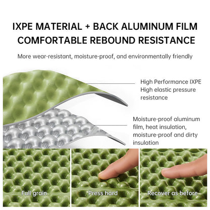 Egg nest folding moisture-proof cushion outdoor camping moisture-proof cushion portable cushion ultra light single fart cushion