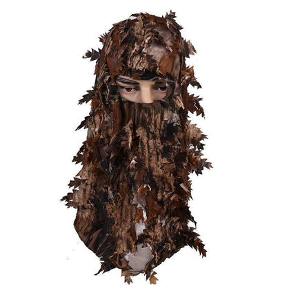 Leaf camouflage camouflage headgear