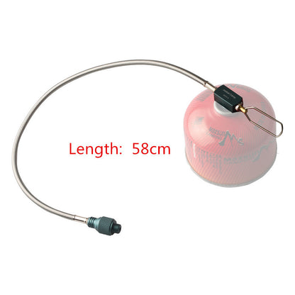 Gas tank interface and line