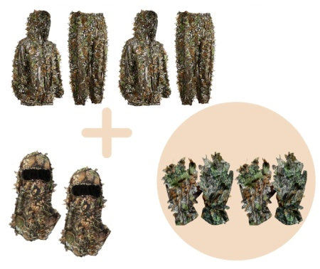 Leaf camouflage camouflage headgear