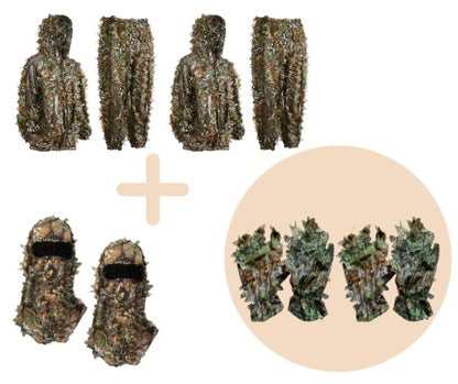 Leaf camouflage camouflage headgear