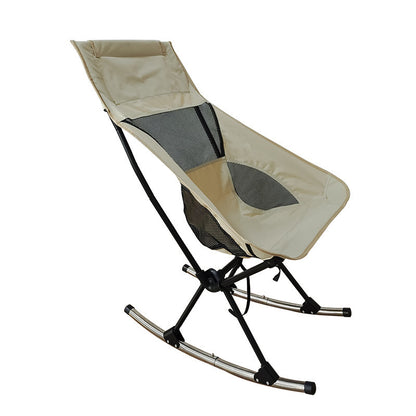 Outdoor Leisure Folding And High Backrest Space Chair