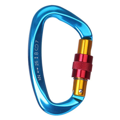 Lock climbing safety buckle