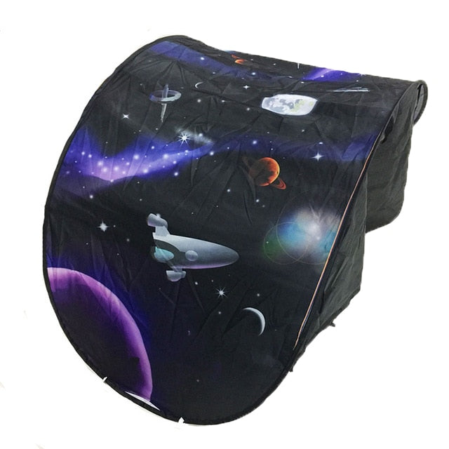 Toys Baby Pop Up Bed Tent Fantasy Cartoon Snowy Foldable Playhouse Comforting Sleeping Toys for Kids