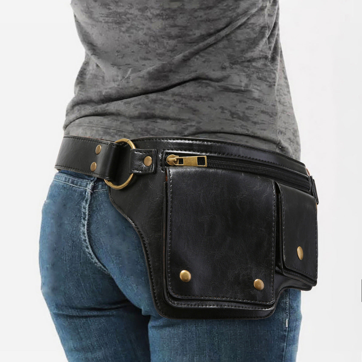 Outdoor sports bag sports bag adjustable shoulder bag waist bag