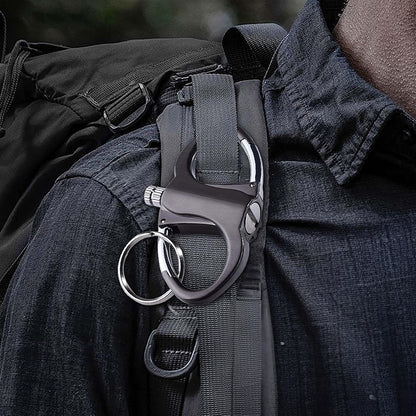 2025 Metal Keychain Lighter, ignite, waterproof, black