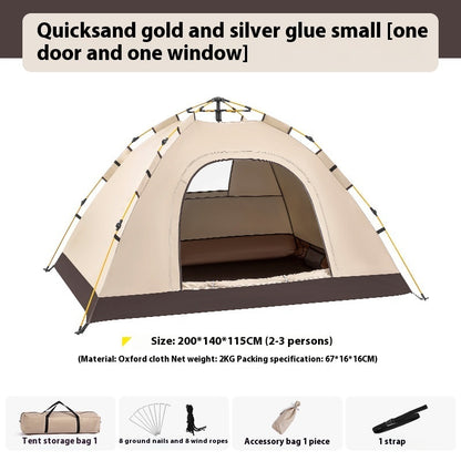 Outdoor Portable Camping Full-automatic Waterproof Sun Protection Easy-to-put-up Tent