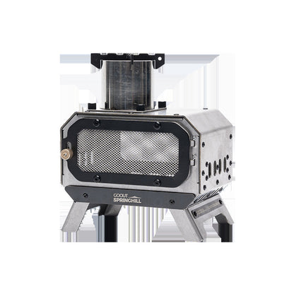 Spring Mountain Mini Incense Burner 2.0 Outdoor Camping Tabletop Firewood Stove Foldable Portable Furnace Camping Water Boiling Equipment