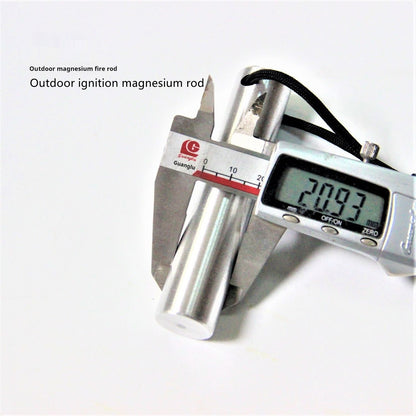 Outdoor Flint Ignition And Combustion Supporting Magnesium Rod