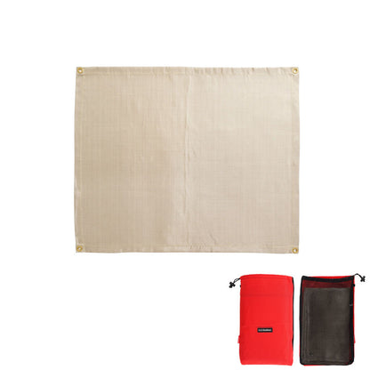 Outdoor Camping Fireproof Cloth Insulation Pad Flame Retardant High Temperature Fire Blanket Glass Fiber Flame Retardant Cloth