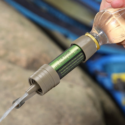 Outdoor water bag water purifier straw water purifier