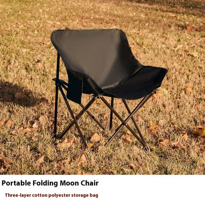 Camping Outdoor Folding Chair Portable Recliner Fishing Stool Beach