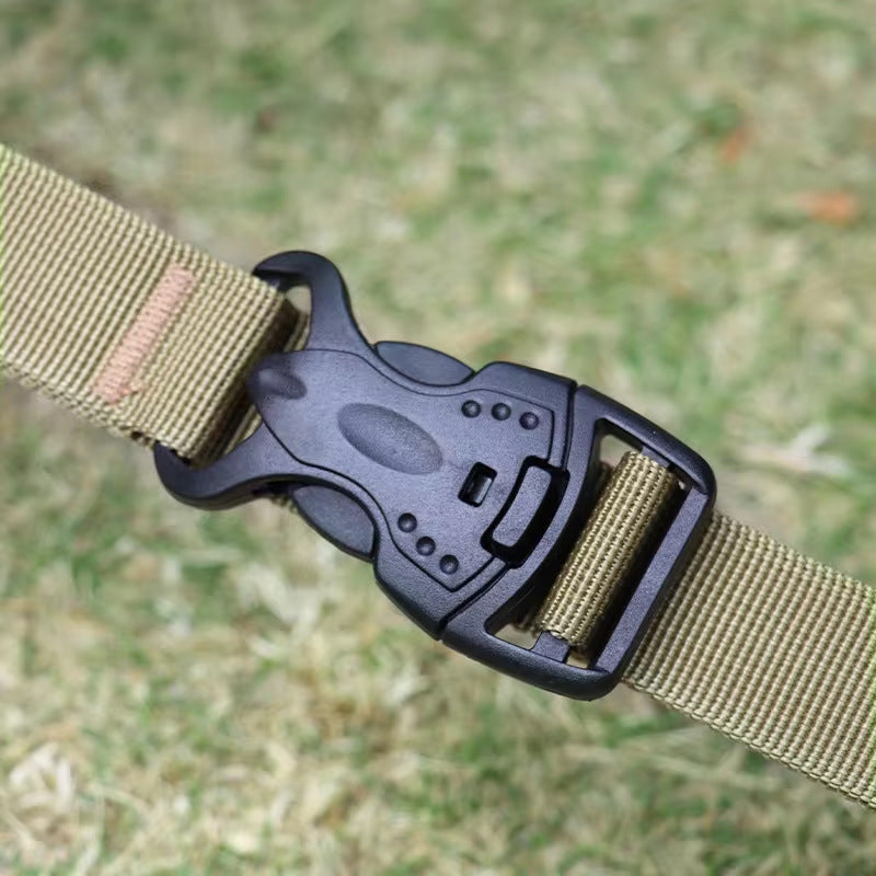 Outdoor camping tying rope non elastic fix with buckle nylon rope