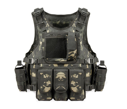 Amphibious Tactical Outdoor Camouflage Training Protective Vest