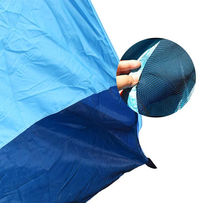 HUI LINGYANG Beach Tent Ultralight Folding  Pop Up Automatic Open  Family Tourist Fish Camping Anti-UV Fully Sun Shade