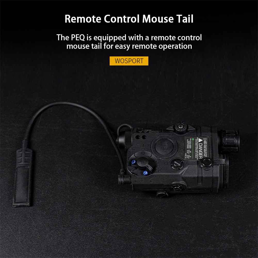 New Original PEQ-15 Full-featured Simulation 2023 Weapon Light Infrared Illuminator Infrared Laser And Visible Light Laser