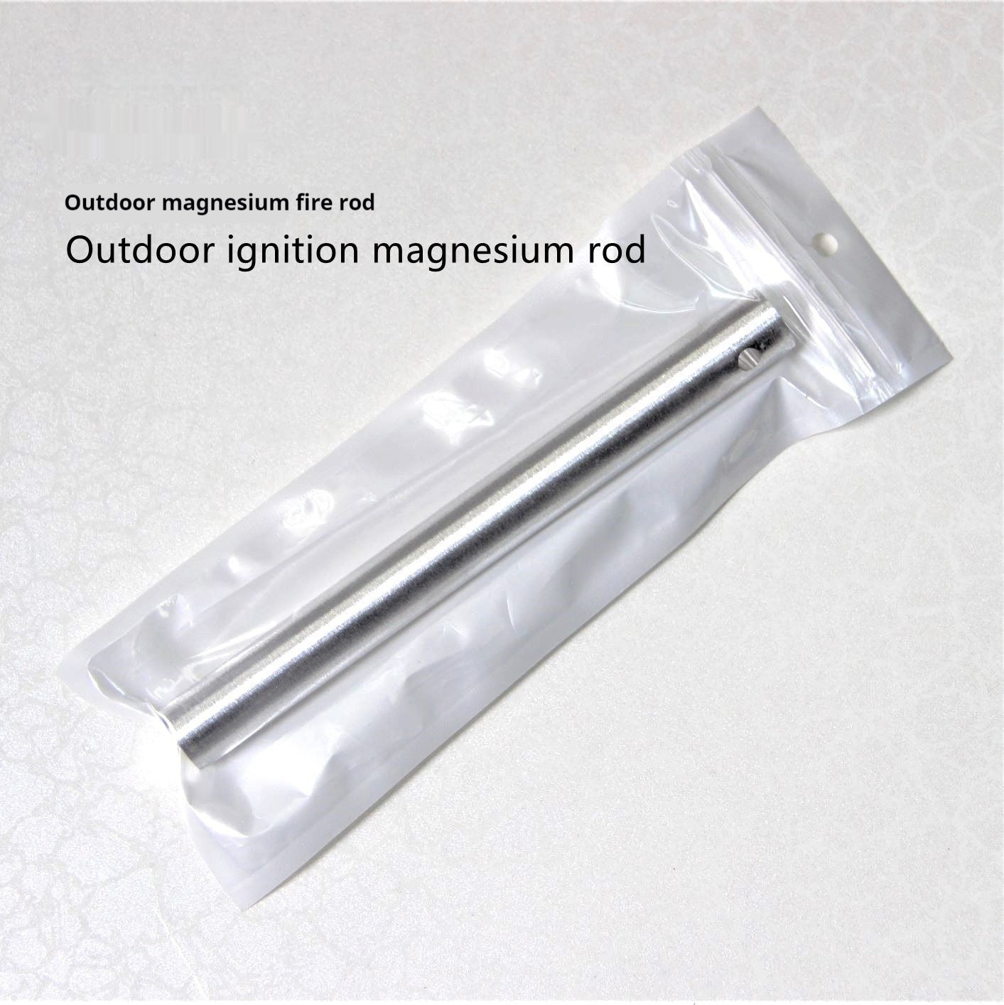Outdoor Flint Ignition And Combustion Supporting Magnesium Rod