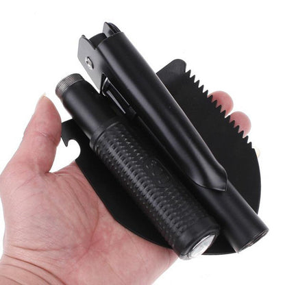 Multi-function Military Portable Folding Camping Shovel Survival Spade Trowel Dibble Pick Emergency Garden Outdoor Tool